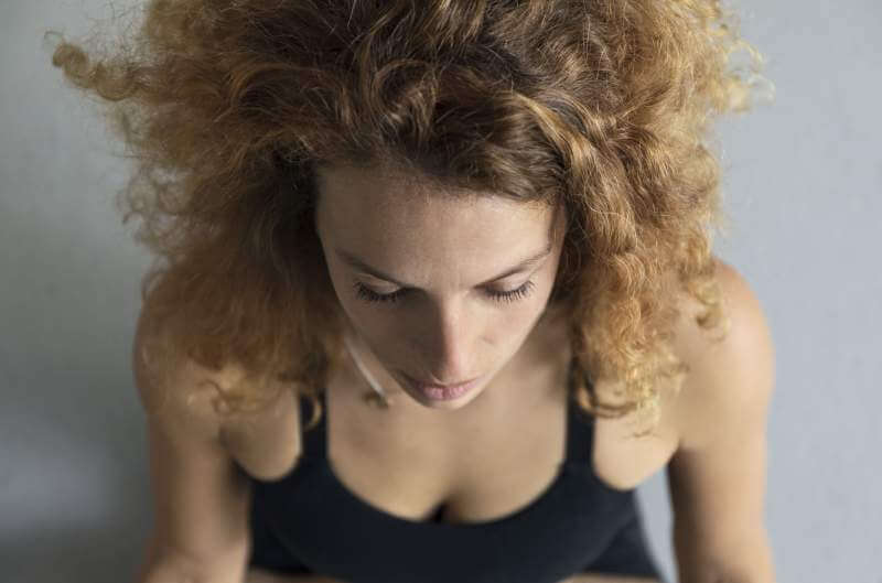 Jenny Hirtz Yoflaminga practicing Meditation Spirituality